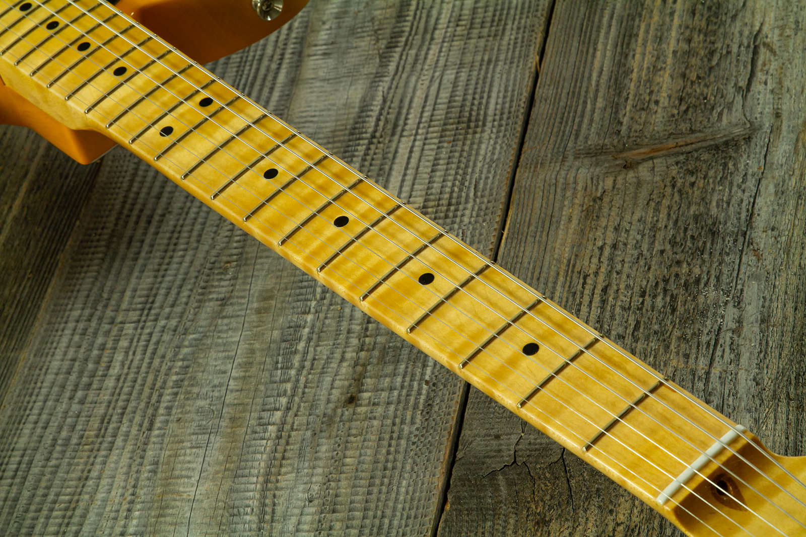 Fender Custom Shop Tele 1952 2s Ht Mn #r150200 - Nos Butterscotch Blonde - Tel shape electric guitar - Variation 6