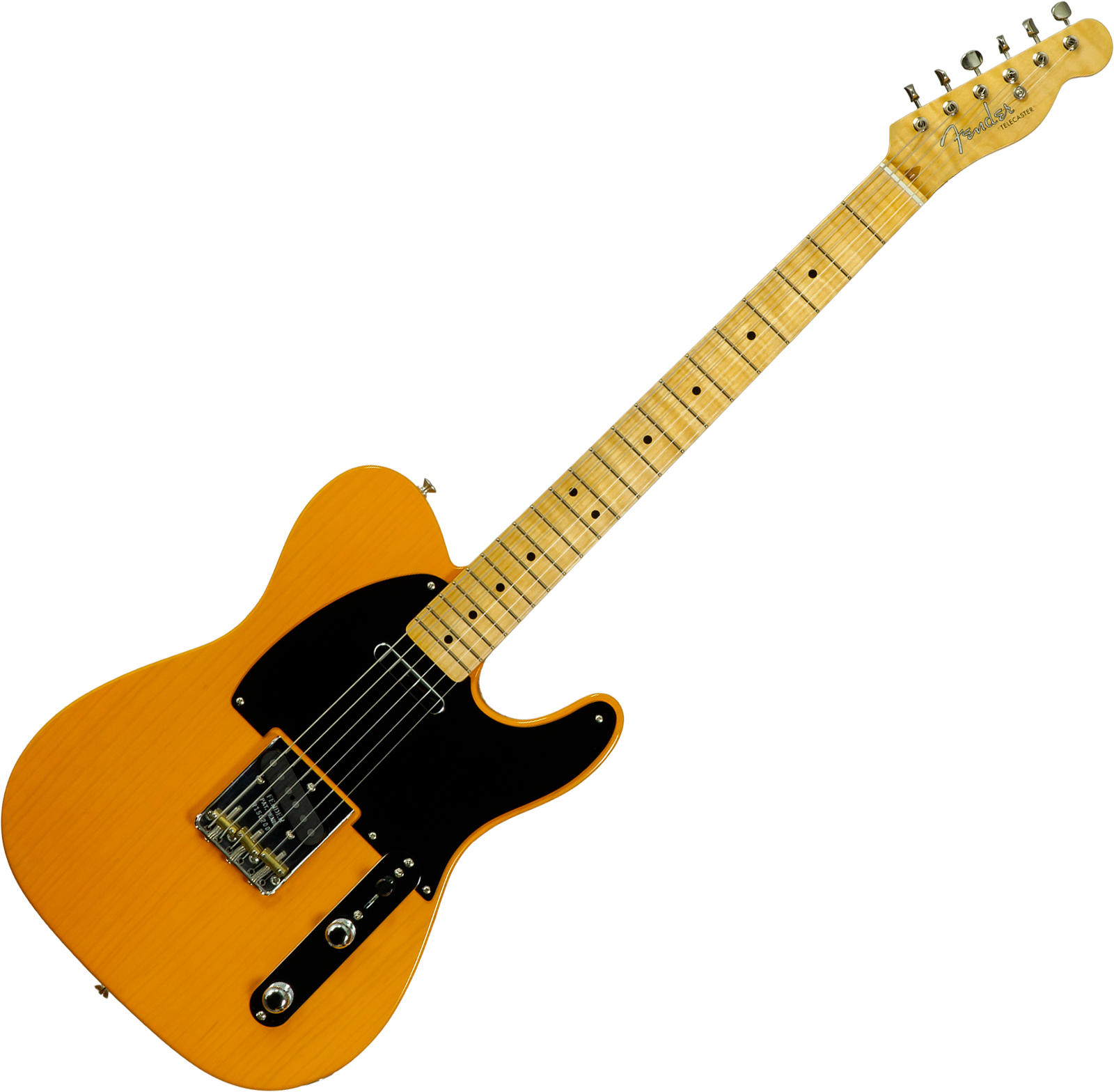 Fender Custom Shop Tele 1952 2s Ht Mn #r150200 - Nos Butterscotch Blonde - Tel shape electric guitar - Variation 1
