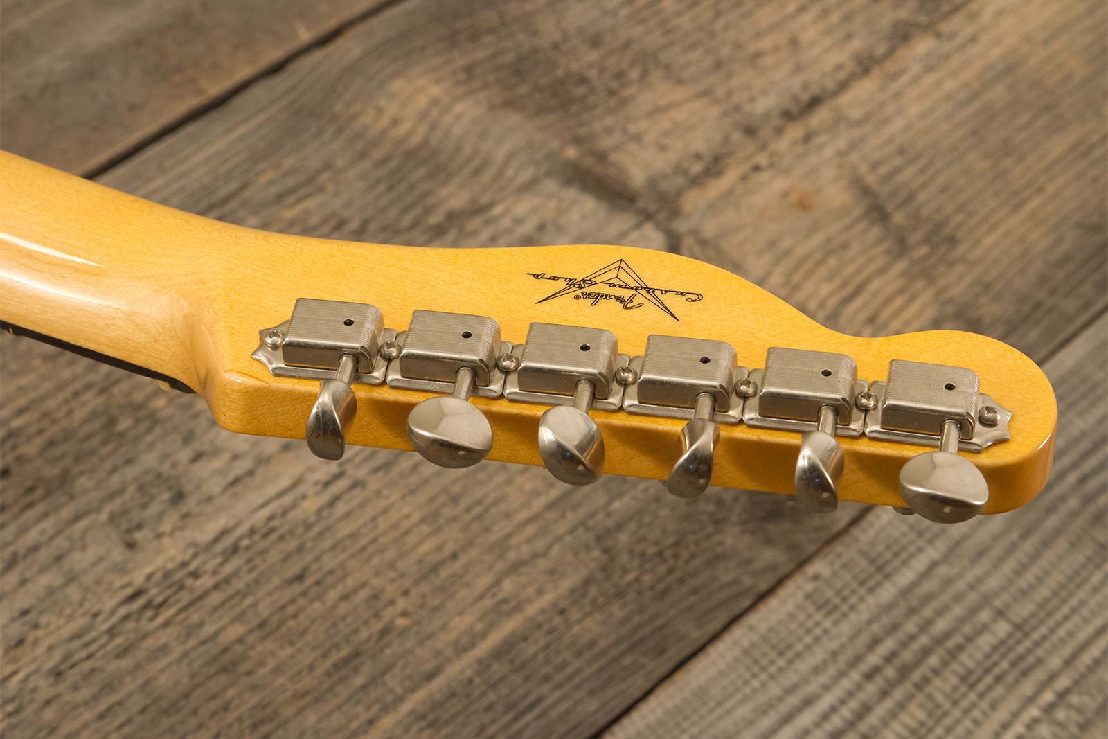 Fender Custom Shop Tele 1959 Custom 2s Ht Rw #r146032 - Time Capsule Sherwood Metallic - Tel shape electric guitar - Variation 10