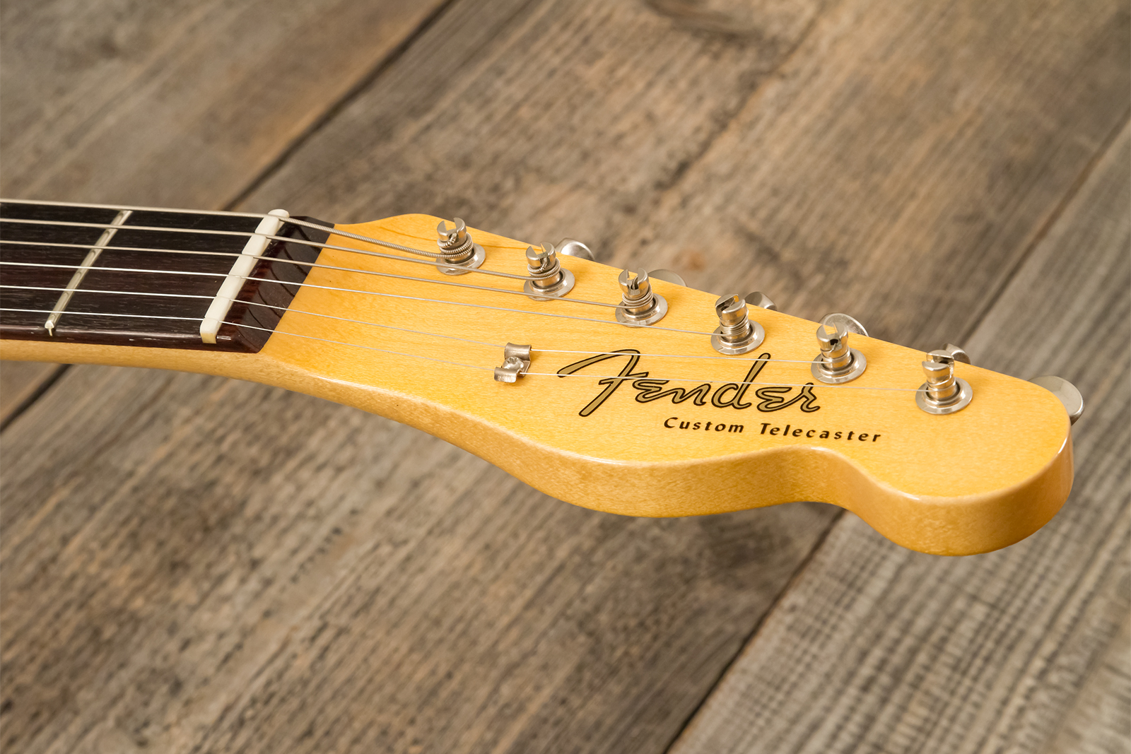 Fender Custom Shop Tele 1959 Custom 2s Ht Rw #r146032 - Time Capsule Sherwood Metallic - Tel shape electric guitar - Variation 6
