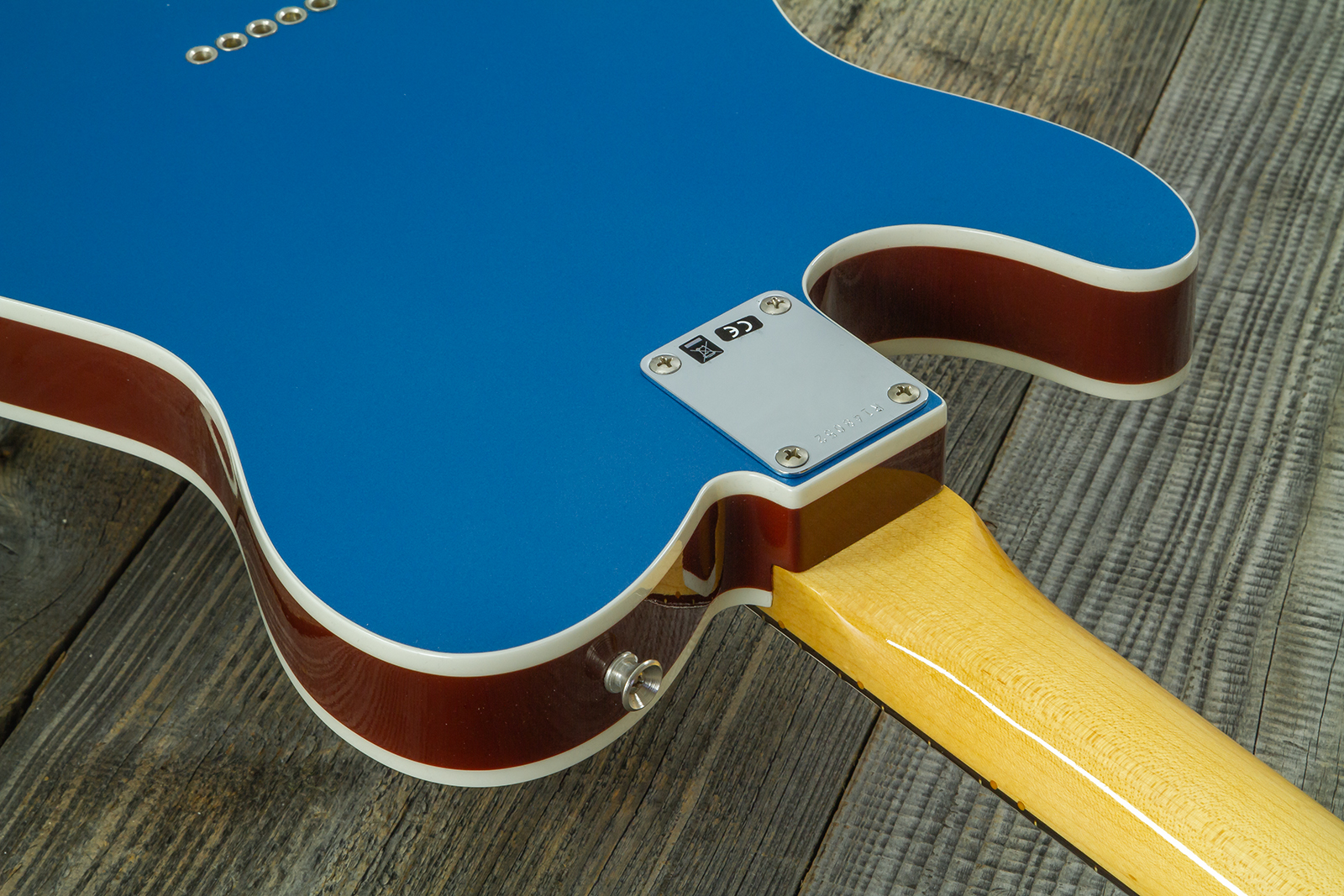 Fender Custom Shop Tele 1959 Vintage Custom 2s Ht Rw #r148052 - Time Capsule Lake Placid Blue - Tel shape electric guitar - Variation 9