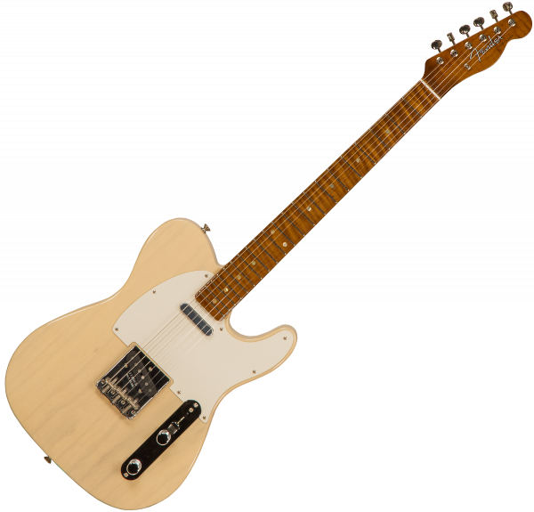 Solid body electric guitar Fender Custom Shop 1960 Telecaster - Nos vintage blonde