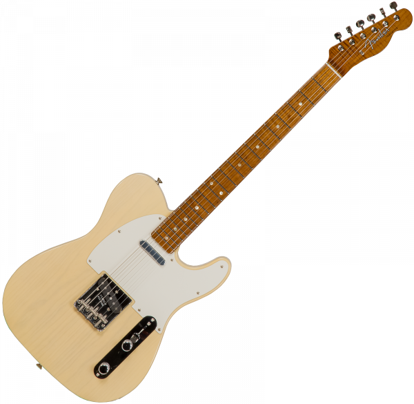 Solid body electric guitar Fender Custom Shop 1960 Telecaster #CZ555600 - Nos vintage blonde