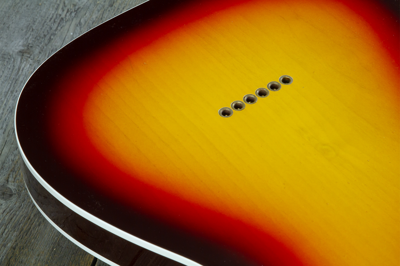 Fender Custom Shop Tele 1960 Vintage Custom 2s Ht Rw #r147862 - Journeyman Relic 3-color Sunburst - Tel shape electric guitar - Variation 9