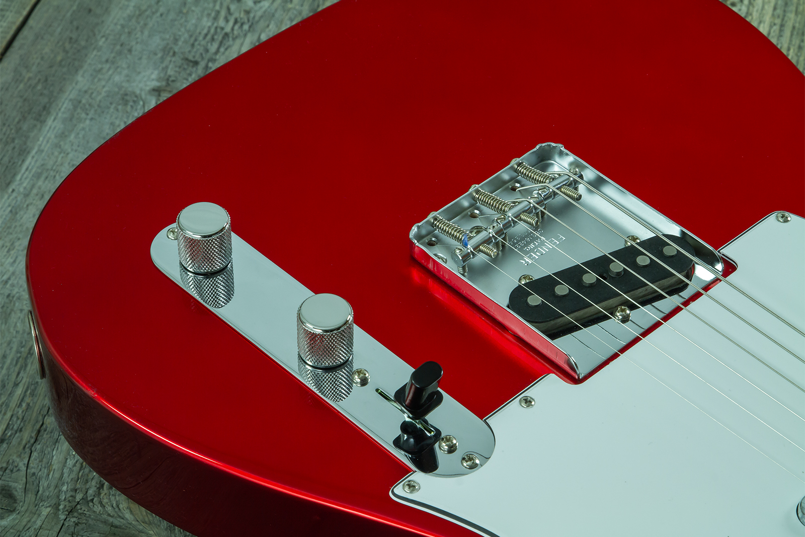 Fender Custom Shop Tele 1969 2s Ht Mn - Nos Candy Apple Red - Tel shape electric guitar - Variation 3