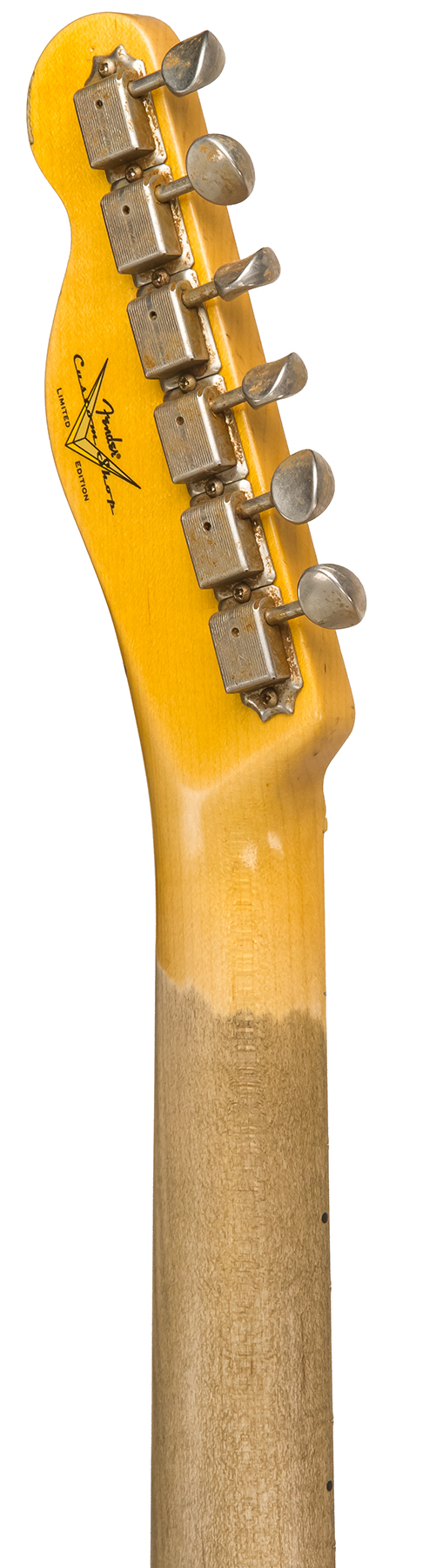 Fender Custom Shop Tele Custom 1963 2020 Ltd Rw #cz545983 - Relic Chartreuse Sparkle - Tel shape electric guitar - Variation 5