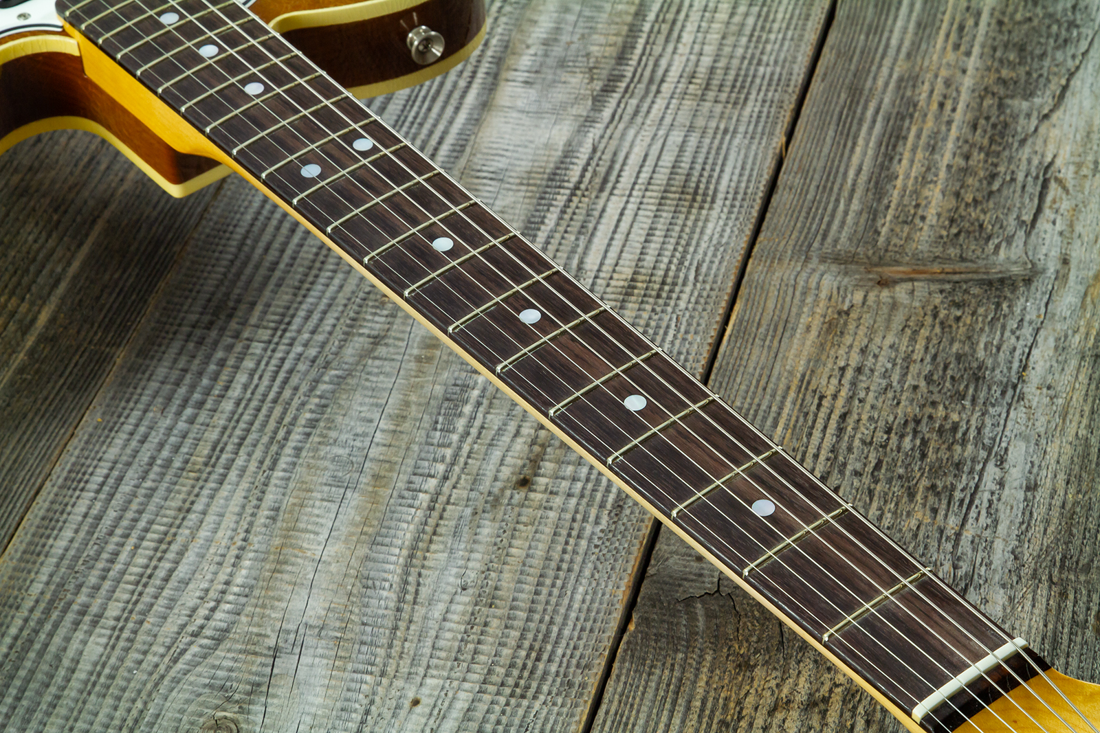 Fender Custom Shop Tele / Double Esquire Custom 2s Ht Rw #cz590971 - Closet Classic Aged Natural - Tel shape electric guitar - Variation 5