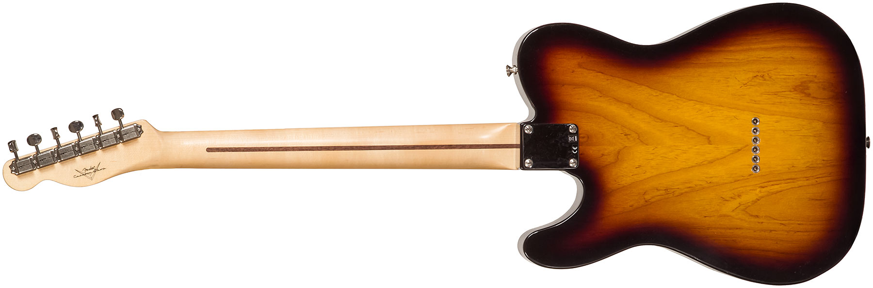 Fender Custom Shop Tele Thinline '50s 2s Ht Mn #r128616 - Closet Classic 2-color Sunburst - Tel shape electric guitar - Variation 1