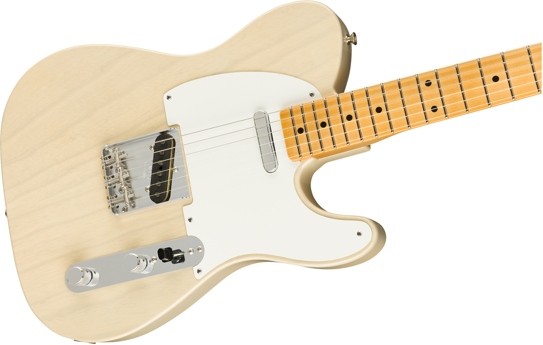 Fender Custom Shop Tele Vintage Custom 1958 Top Load Ltd Mn - Nos Aged White Blonde - Tel shape electric guitar - Variation 2