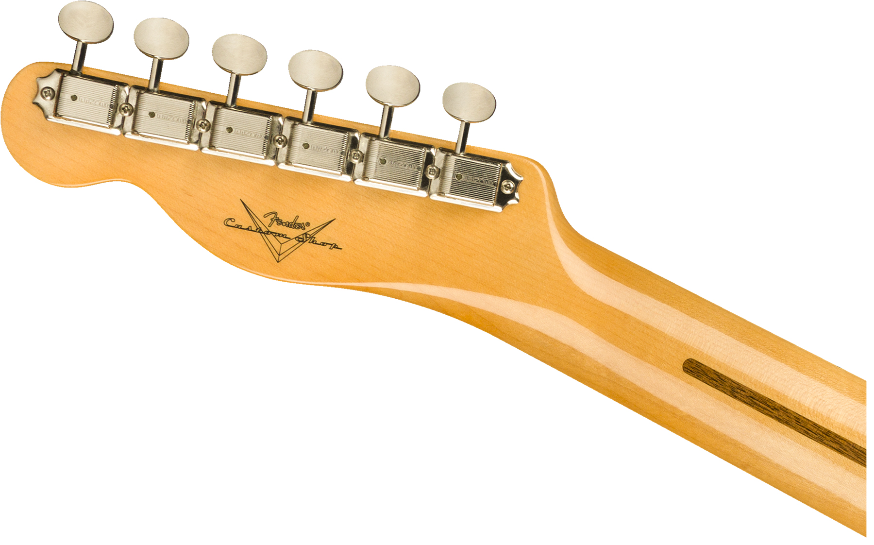 Fender Custom Shop Tele Vintage Custom 1958 Top Load Ltd Mn - Nos Aged White Blonde - Tel shape electric guitar - Variation 3
