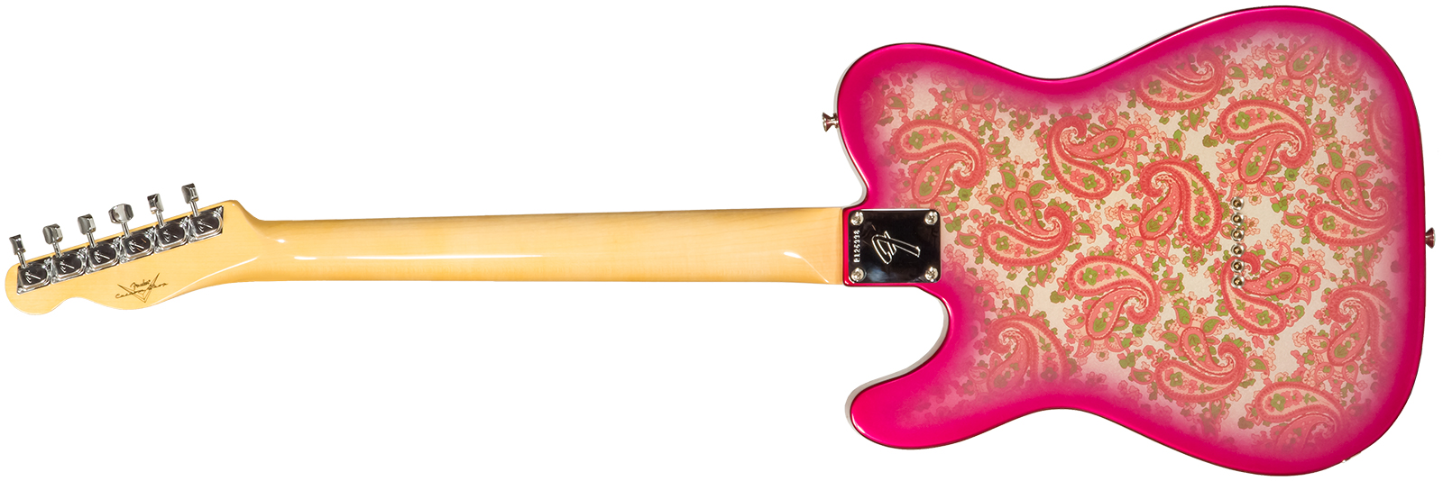 Fender Custom Shop Tele Vintage Custom 1968 2s Ht Mn #r126998 - Nos Pink Paisley - Tel shape electric guitar - Variation 1