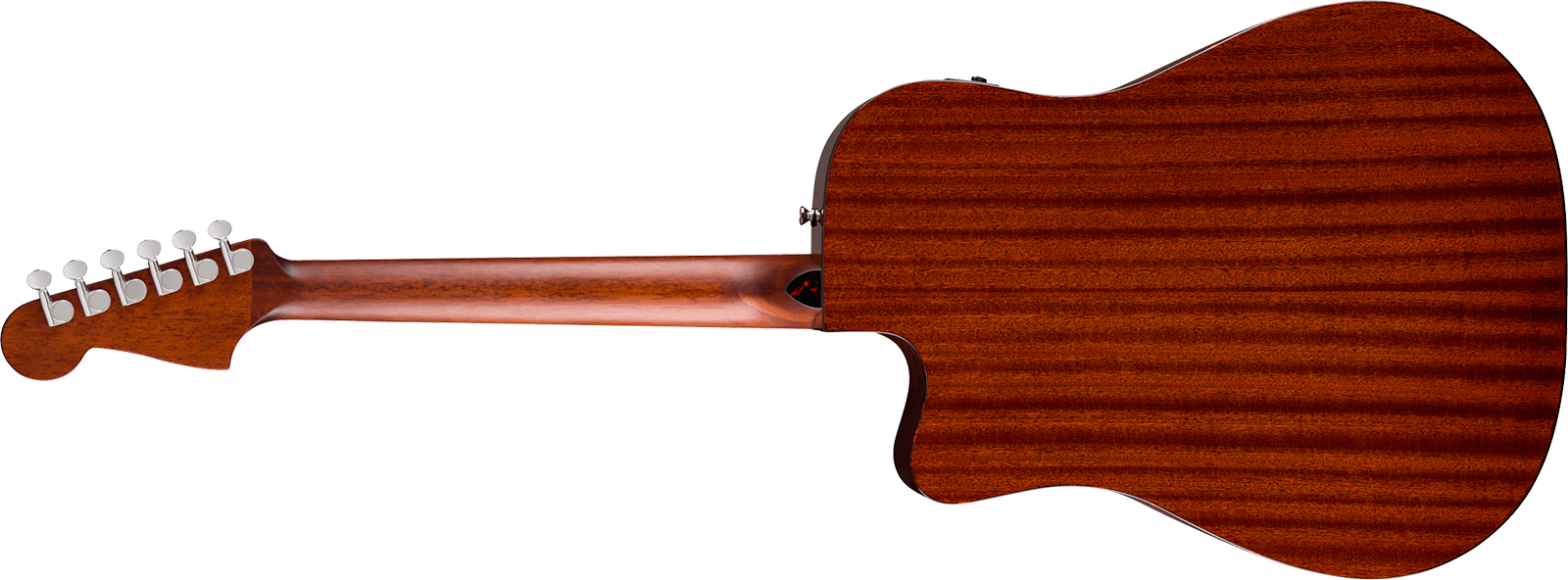 Fender Deluxe Redondo Ce California Dreadnought Cw Epicea Acajou Noy - Natural - Folk guitar - Variation 1