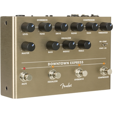 Fender Downtown Express Bass Multi Effect - Overdrive, distortion, fuzz effect pedal for bass - Variation 2