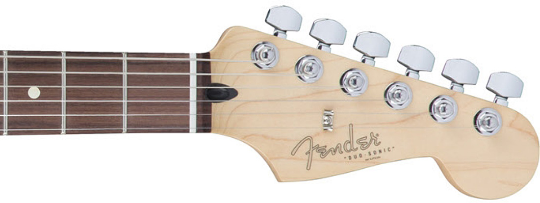 Fender Duo-sonic Hs Offset Mex Rw Diapason Court 2016 - Surf Green - Retro rock electric guitar - Variation 2