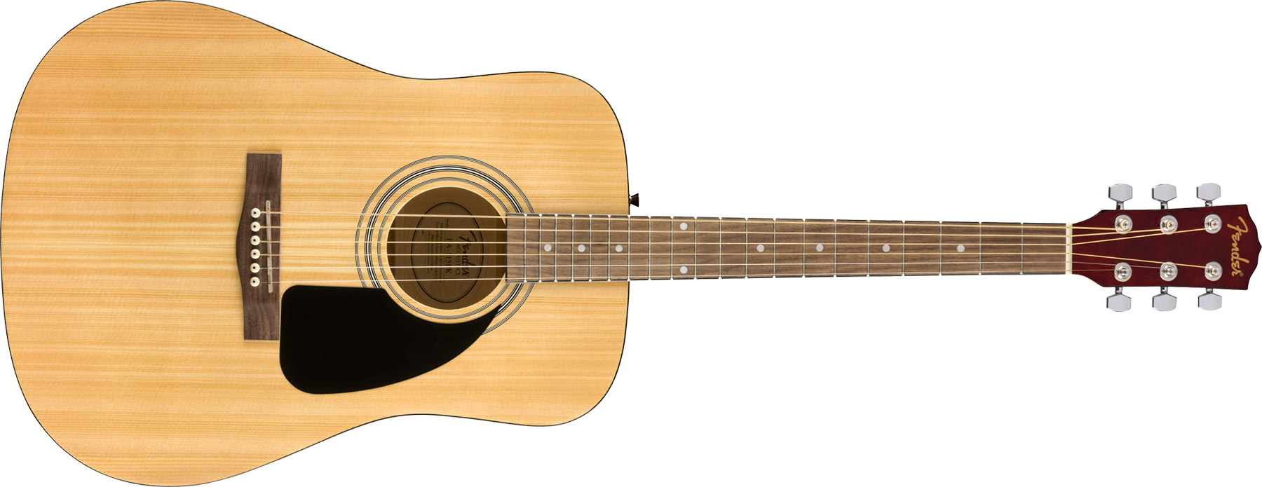 Fender Fa-115 Pack Dreadnought Epicea Acajou Wal - Natural - Acoustic guitar set - Variation 2
