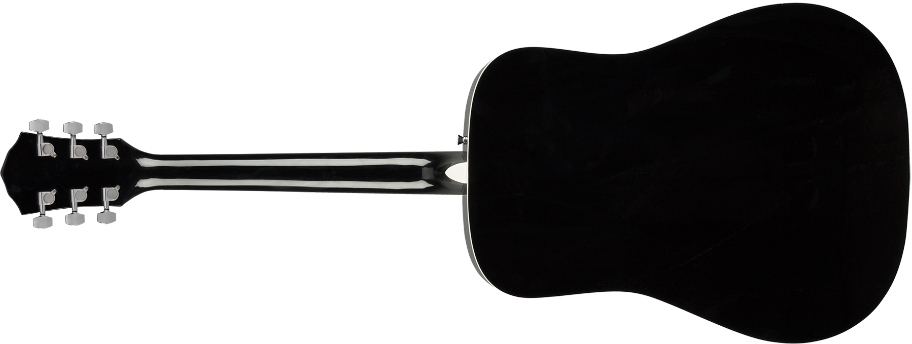 Fender Fa-125 Dreadnought 2020 Epicea Acajou Wal - Black - Acoustic guitar & electro - Variation 1