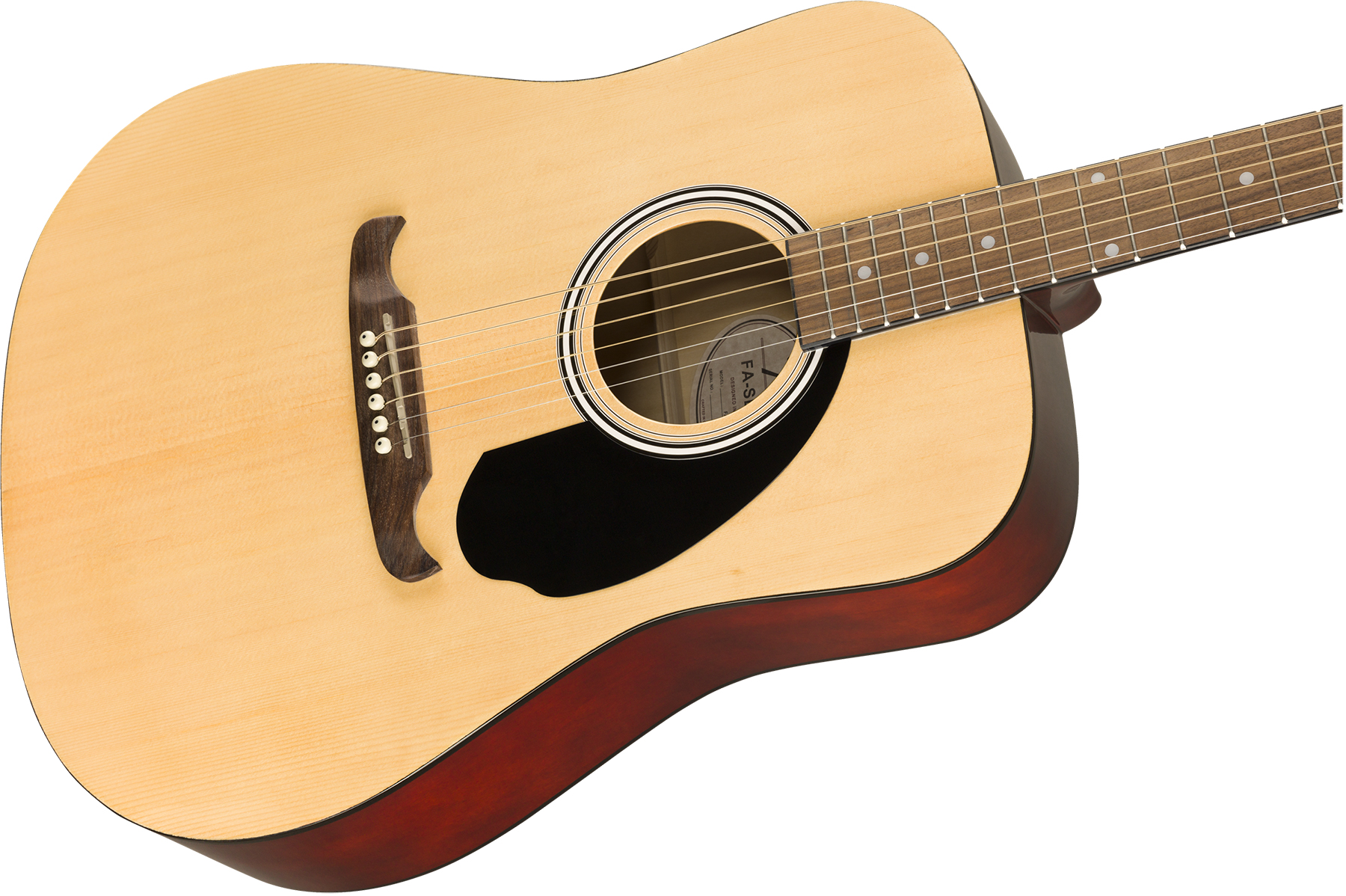 Fender Fa-125 Dreadnought 2020 Epicea Acajou Wal - Natural - Acoustic guitar & electro - Variation 2