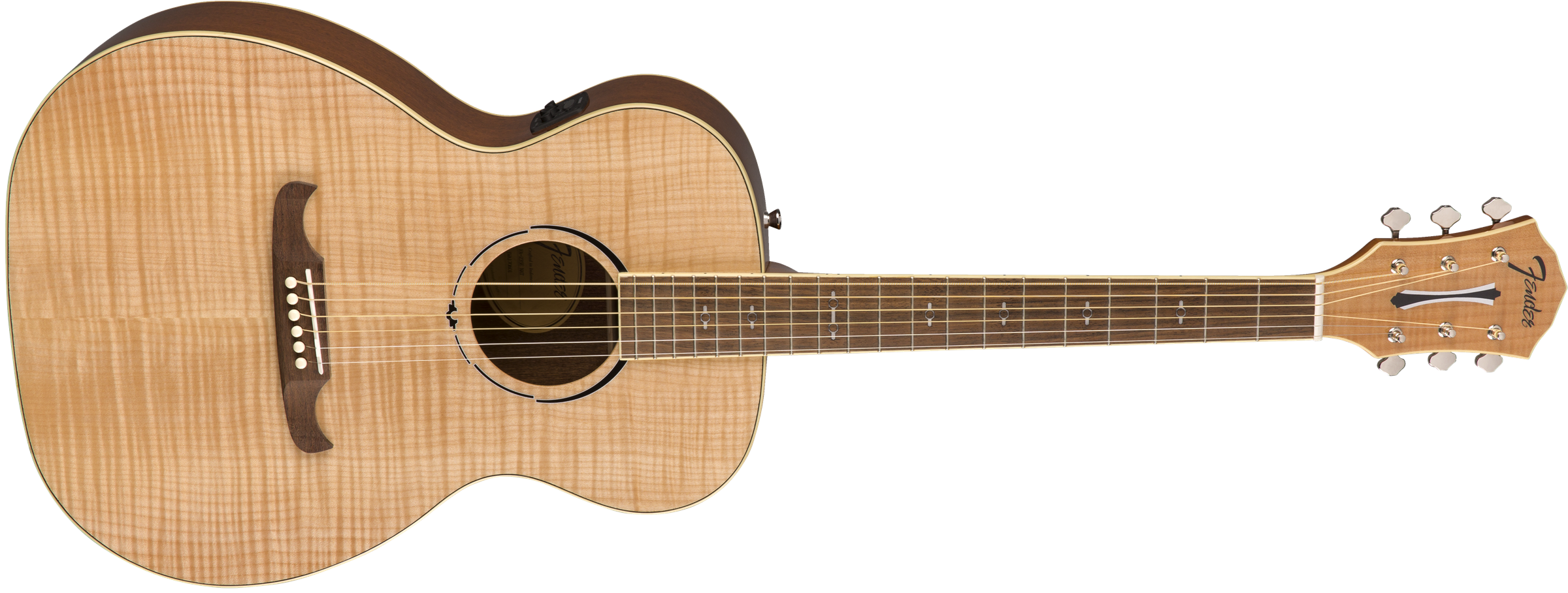 Fender Fa-235e Alternative Concert Erable Acajou Lau - Natural - Electro acoustic guitar - Variation 3