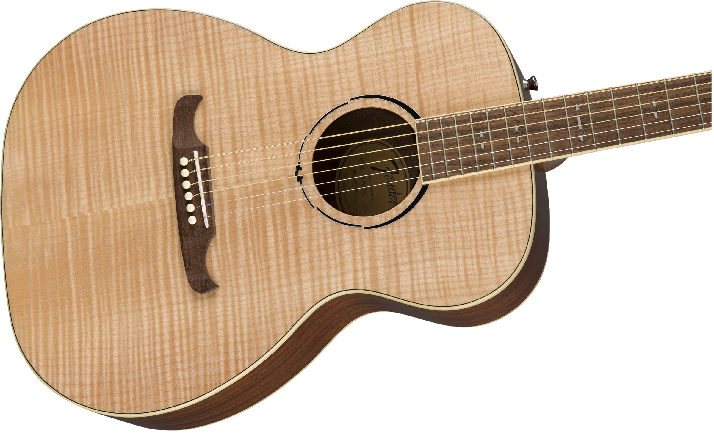 Fender Fa-235e Alternative Concert Erable Acajou Lau - Natural - Electro acoustic guitar - Variation 5