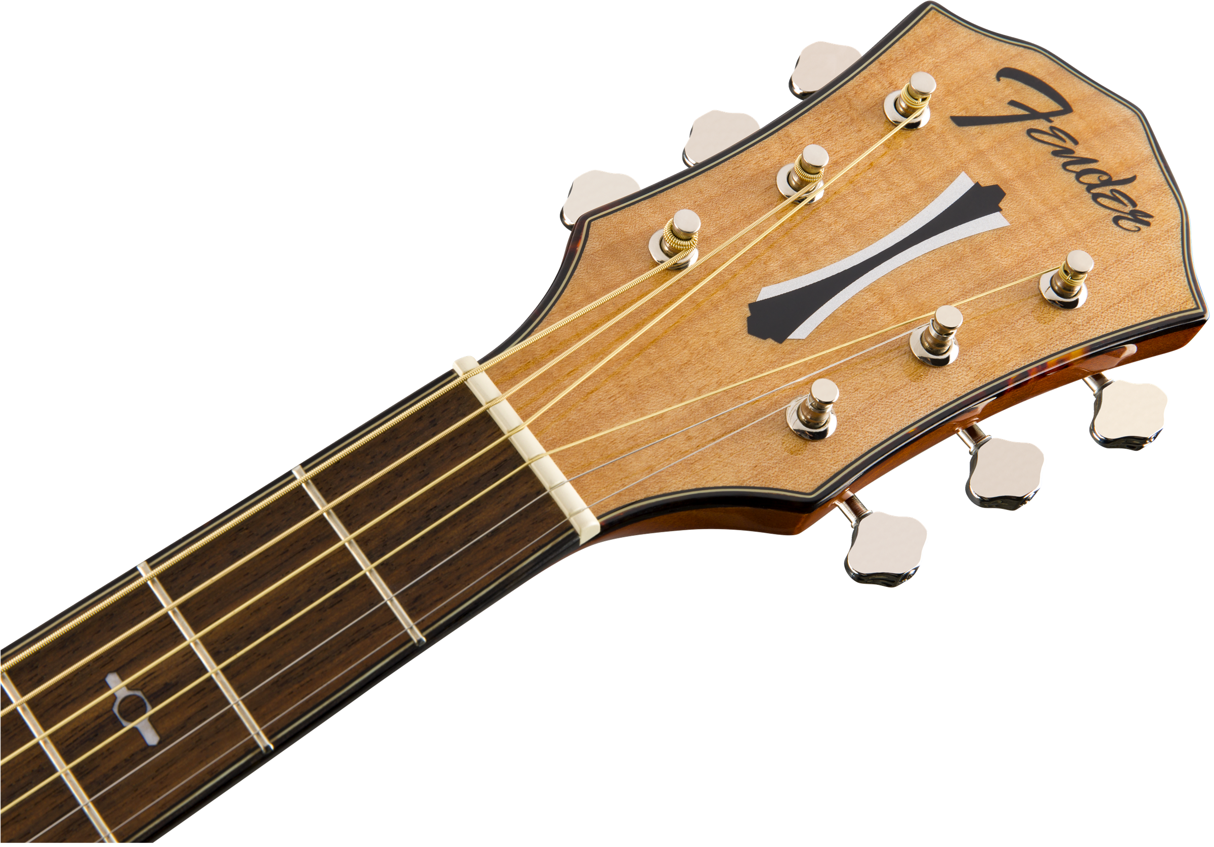 Fender Fa-345ce Alternative Auditorium Cw Erable Lacewood Lau - Natural - Electro acoustic guitar - Variation 4