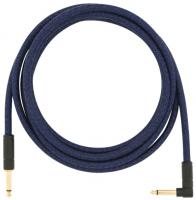 Festival Pure Hemp Instrument Cable, Straight/Angle, 10ft - Blue Dream