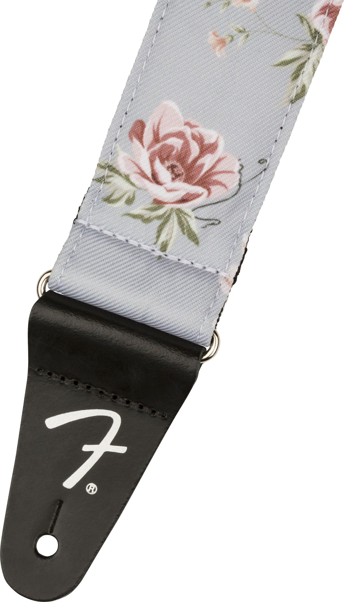 Fender Floral 2.inc Guitar Strap Gray - Guitar strap - Variation 1