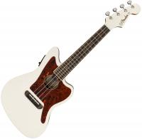 Fullerton Jazzmaster Uke (Concert) - olympic white
