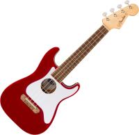 Fullerton Strat Uke - candy apple red