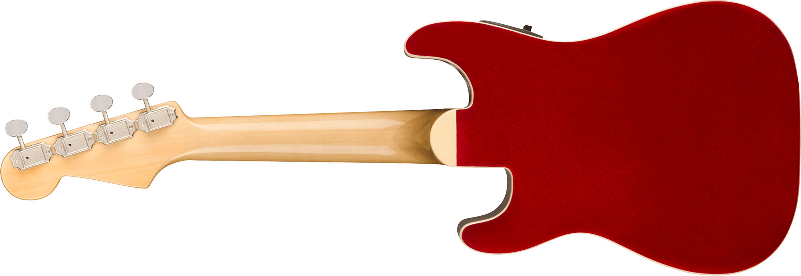 Fender Fullerton Strat Uke Concert Cw Epicea Okoume Noy - Candy Apple Red - Ukulele - Variation 1