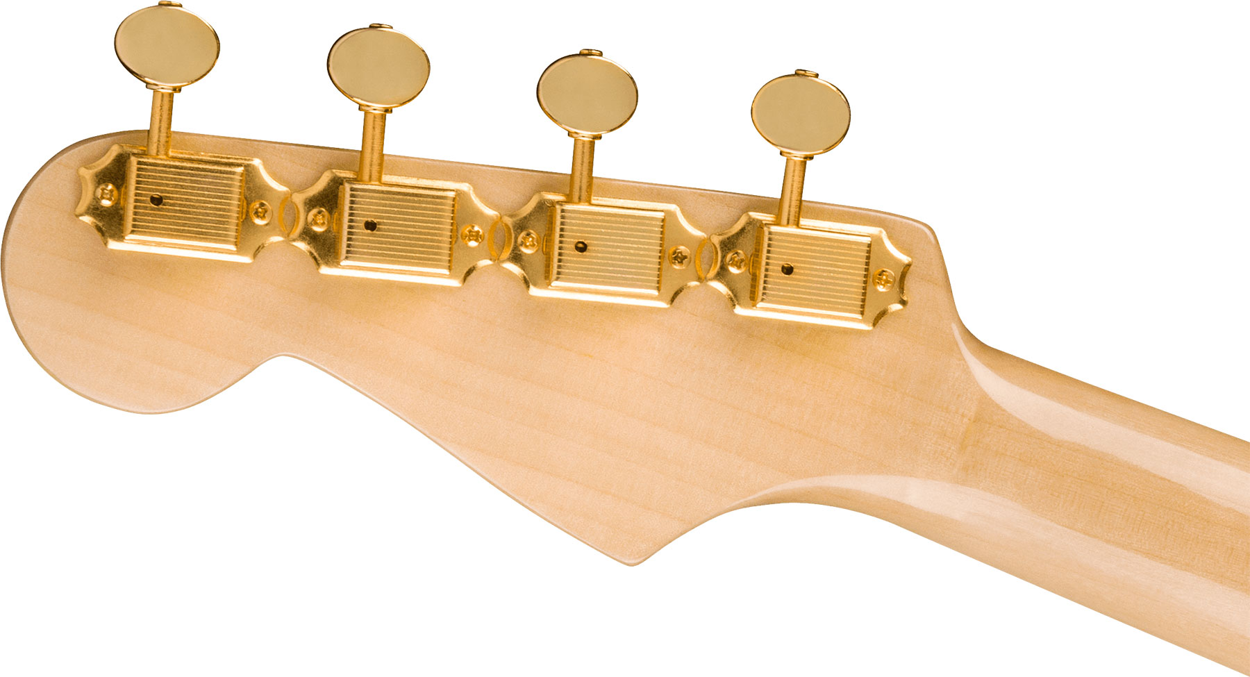 Fender Fullerton Strat Uke Fsr Ltd Concert Cw Epicea Acajou Noy - Fiesta Red - Ukulele - Variation 3