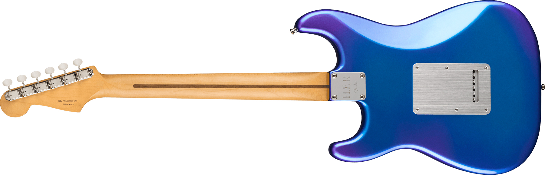 Fender H.e.r. Strat Ltd Signature Mex 3s Trem Mn - Blue Marlin - Str shape electric guitar - Variation 1