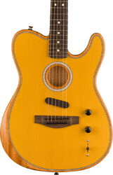 Electro acoustic guitar Fender Acoustasonic Player Telecaster (MEX, RW) - Butterscotch blonde