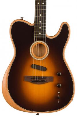 Electro acoustic guitar Fender Acoustasonic Player Telecaster (MEX, RW) - Shadow burst