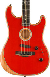American Acoustasonic Stratocaster - dakota red