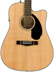 Electro acoustic guitar Fender CD-60SCE - Natural