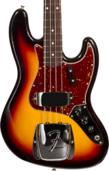 Solid body electric bass Fender Custom Shop 1964 Jazz Bass #R129293 - Closet classic 3-color sunburst