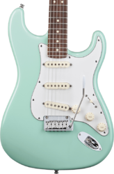 Str shape electric guitar Fender Custom Shop Jeff Beck Stratocaster - Nos surf green