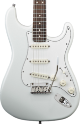 Str shape electric guitar Fender Custom Shop Jeff Beck Stratocaster (USA, RW) - Olympic white