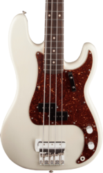 Solid body electric bass Fender Custom Shop Sean Hurley Precision Bass - Olympic white