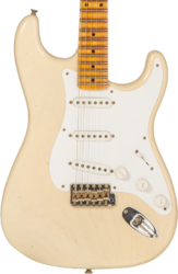 Str shape electric guitar Fender Custom Shop 70th Anniversary 1954 Stratocaster #XN4159 - Journeyman Relic Vintage Blonde