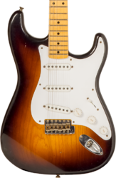 Str shape electric guitar Fender Custom Shop 70th Anniversary 1954 Stratocaster Ltd #XN4199 - Journeyman Relic Wide-Fade 2-Color Sunburst