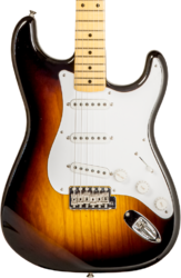 Str shape electric guitar Fender Custom Shop 70th Anniversary 1954 Stratocaster Ltd #XN4597 - Time capsule 2-color sunburst
