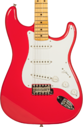 Str shape electric guitar Fender Custom Shop 1956 Stratocaster #R133022 - Nos fiesta red