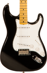 Str shape electric guitar Fender Custom Shop 1958 Stratocaster #R113828 - Closet classic black