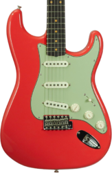 Str shape electric guitar Fender Custom Shop Vintage Custom 1959 Stratocaster #R148219 - Time Capsule Fiesta Red