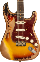 Custom Shop 1960 Stratocaster Roasted #CZ583123 - Super Heavy Relic 3-Color Sunburst