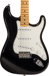 Str shape electric guitar Fender Custom Shop 1969 Stratocaster #R127670 - Closet classic black