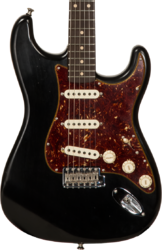 Str shape electric guitar Fender Custom Shop Postmodern Stratocaster #XN13616 - Journeyman relic aged black