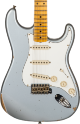 Str shape electric guitar Fender Custom Shop Tomatillo Special Stratocaster #CZ571096 - Relic aged ice blue metallic