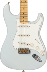 Str shape electric guitar Fender Custom Shop Tomatillo Special Stratocaster #CZ571194 - Journeyman relic aged sonic blue